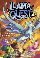 book cover for Llama Quest #2: Secrets of Starfall Forest