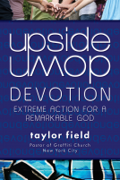 book cover for Upside Down Devotion