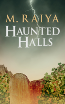 book cover for Haunted Halls