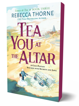 book cover for Tea You at the Altar