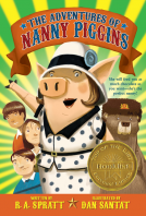book cover for The Adventures of Nanny Piggins