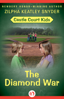 book cover for The Diamond War