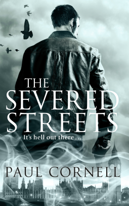 book cover for The Severed Streets