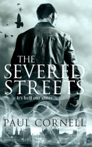 book cover for The Severed Streets