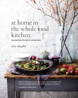 book cover for At Home in the Whole Food Kitchen