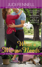 book cover for What a Woman Needs