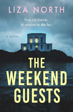 book cover for The Weekend Guests