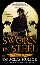 book cover for Sworn in Steel