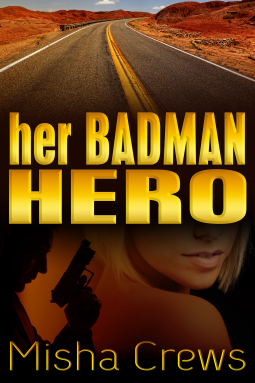 book cover for Her Badman Hero