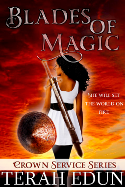 book cover for Blades of Magic