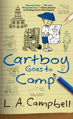 book cover for Cartboy Goes to Camp