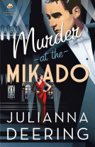 book cover for Murder at the Mikado