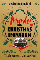 book cover for Murder at the Christmas Emporium