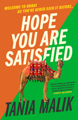 book cover for Hope You Are Satisfied