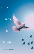 book cover for it hurts to breathe: a novella