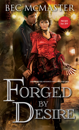 book cover for Forged by Desire