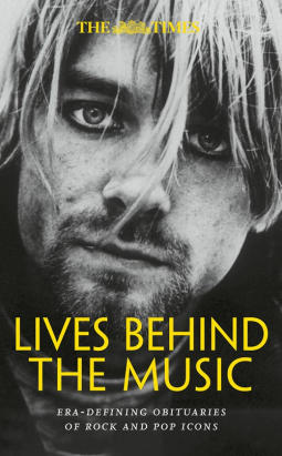 book cover for The Times Lives Behind the Music