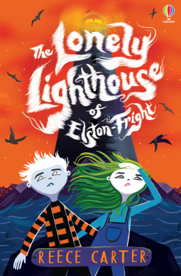 book cover for The Lonely Lighthouse of Elston-Fright