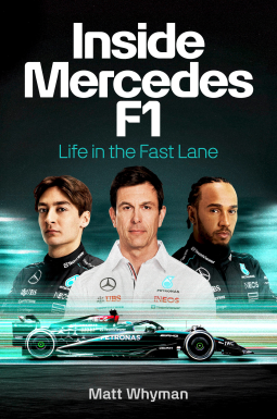 book cover for Inside Mercedes F1