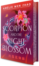 book cover for The Scorpion and the Night Blossom