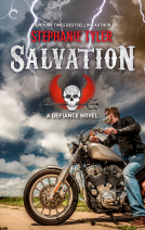 book cover for Salvation: A Defiance Novel