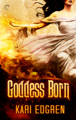book cover for Goddess Born