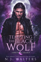 book cover for Tempting the Black Wolf