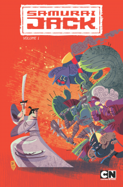 book cover for Samurai Jack Volume 1: The Threads of Time