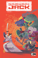 book cover for Samurai Jack Volume 1: The Threads of Time