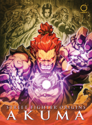 book cover for Street Fighter Origins: Akuma