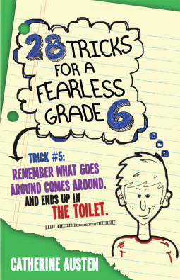 book cover for 28 Tricks for a Fearless Grade 6