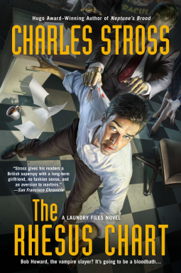 book cover for The Rhesus Chart