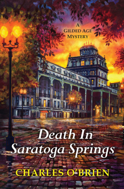 book cover for Death in Saratoga Springs