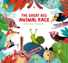 book cover for The Great Big Animal Race