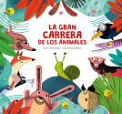 book cover for La gran carrera de los animales