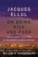 book cover for On Being Rich and Poor