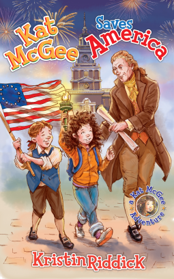 book cover for Kat McGee Saves America