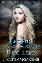 book cover for The Legend of the Blue Eyes
