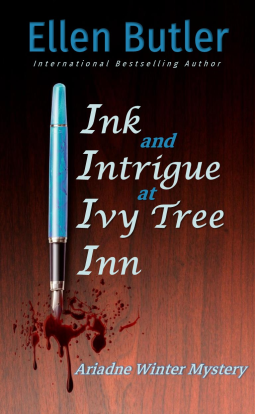 book cover for Ink and Intrigue at Ivy Tree Inn
