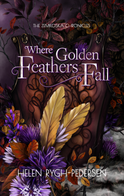 book cover for Where Golden Feathers Fall