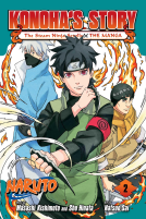 book cover for Naruto: Konoha's Story—The Steam Ninja Scrolls: The Manga, Vol. 2