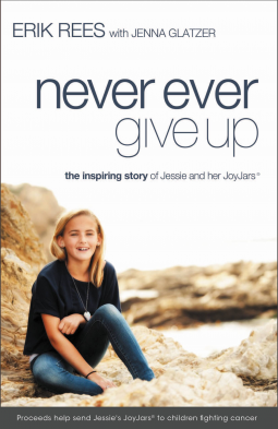 book cover for Never Ever Give Up