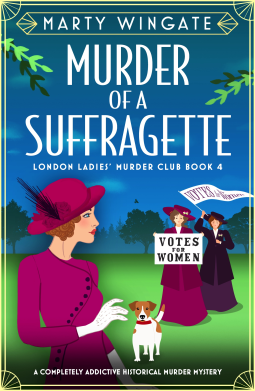 book cover for Murder of a Suffragette (London Ladies' Murder Club Book 4)