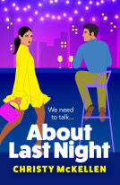 book cover for About Last Night