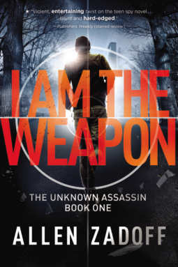 book cover for I Am the Weapon
