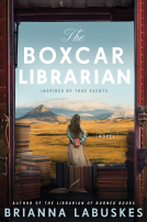 book cover for The Boxcar Librarian