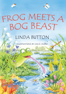 book cover for Frog Meets a Bog Beast