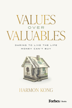 book cover for Values Over Valuables