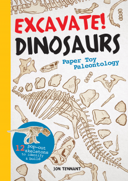 book cover for Excavate! Dinosaurs