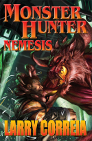 book cover for Monster Hunter Nemesis